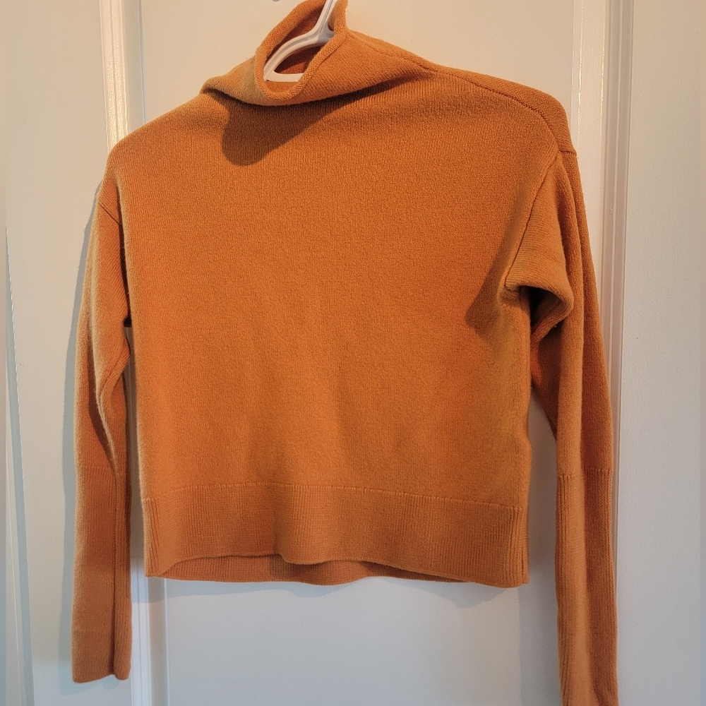 SOLD Wilfred 100% Merino Wool sweater "Cyperie" mock turtleneck xs Aritzia - Picture 2 of 8